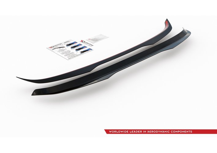 Front Lippe / Front Splitter / Frontansatz V.1 für Hyundai i30 PDE Facelift  von Maxton Design