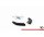 Heck Ansatz Flaps Diffusor V.2 für Hyundai I30 N Hatchback Mk3 Facelift schwarz Hochglanz