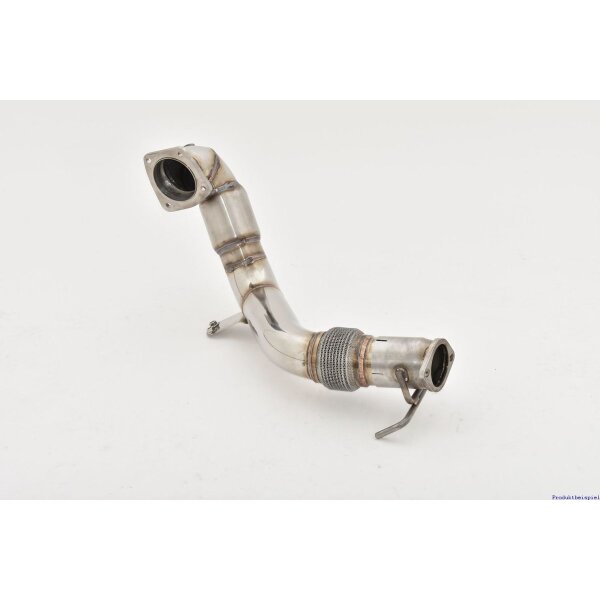 Friedrich Motorsport 90mm Downpipe HJS Sport-Kat. Edelstahl 3-Türer Hatchback mit Ottopartikelfilter