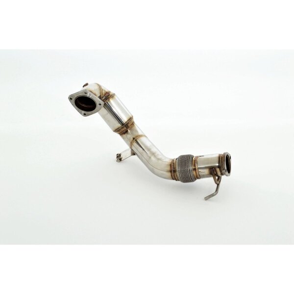 Friedrich Motorsport 90mm Downpipe 200 Zellen HJS Sport-Kat. Edelstahl I30N Hatchback 5-Türer