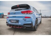 Robuste Racing Heckschürze V.1 für Hyundai I30 N Mk3 Hatchback Rot
