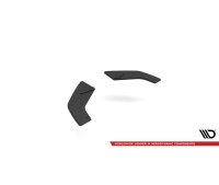 Street Pro Heck Ansatz Flaps Diffusor für Hyundai I30 N Hatchback Mk3 Facelift Rot