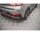 Street Pro Heck Ansatz Flaps Diffusor für Hyundai I30 N Hatchback Mk3 Facelift Rot