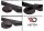 Heck Ansatz Flaps Diffusor + Flaps V.6 für Hyundai I30 N Mk3 Hatchback schwarz Hochglanz