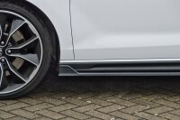 CUP Seitenschweller für Hyundai I30N ab Bj.2017- Hatchback und Fastback  VFL Schwarz Glanz