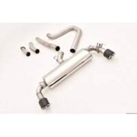 Friedrich Motorsport 90mm Duplex-Anlage Edelstahl i30N Hatchback 5-Türer ohne Ottopartikelfilter ABE ER-98 Edelstahl poliert 1 x 114mm rund gebördelt abgeschrägt ER-103 Edelstahl poliert 1 x 114mm rund gebördelt
