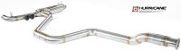 Hurricane 3,5" Abgasanlage für Hyundai i30 N OPF Hatchback, Performance OPF, Project C OPF 250-275PS Rund 114mm Scharfkantig geschliffen