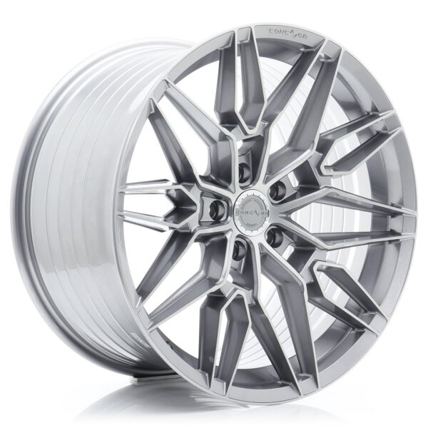 Concaver CVR6 19x8 ET20-40 BLANK Brushed Titanium für i30N