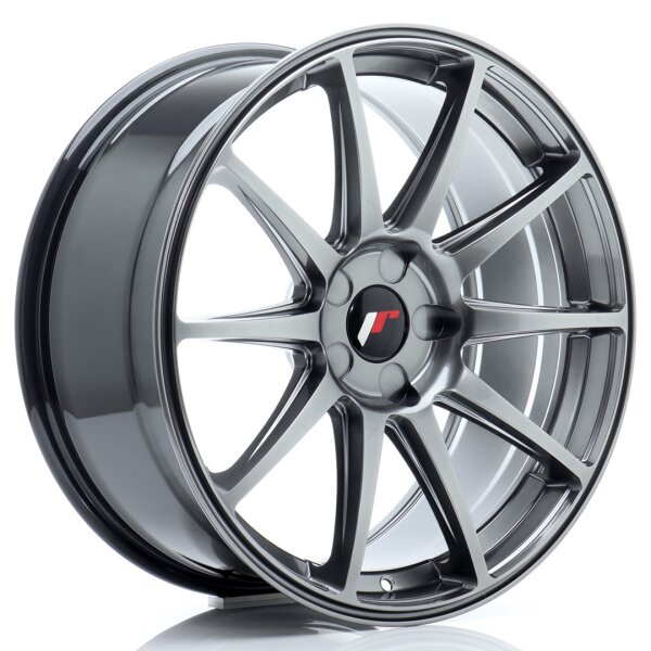 JR Wheels JR11 19x8,5 ET20-42 5H BLANK Hyper Black für i30N