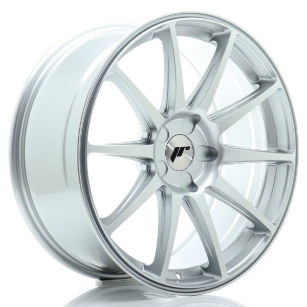 JR Wheels JR11 19x8,5 ET20-42 5H BLANK Hyper Silver für i30N