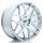 JR Wheels JR18 19x8,5 ET20-45 5H BLANK Silver Machined Face für i30N