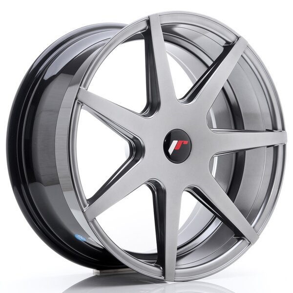 JR Wheels JR20 19x8,5 ET20-40 BLANK Hyper Black für i30N