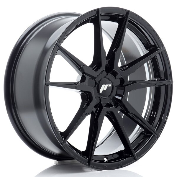 JR Wheels JR21 19x8,5 ET20-45 5H BLANK Gloss Black für i30N