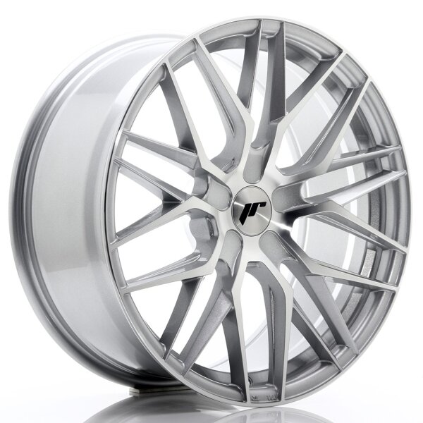 JR Wheels JR28 19x8,5 ET20-40 5H BLANK Silver Machined Face für i30N