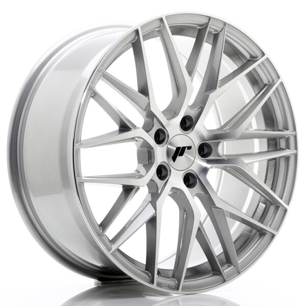JR Wheels JR28 19x8,5 ET40 5x114,3 Silver Machined Face für i30N