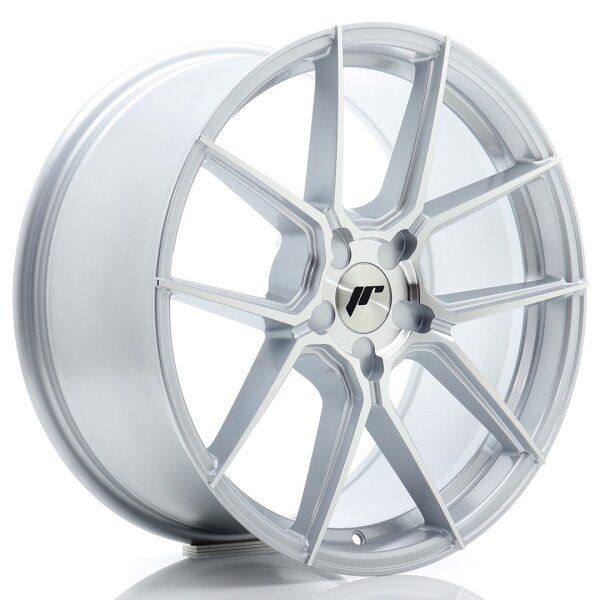 JR Wheels JR30 19x8,5 ET20-45 5H BLANK Silver Machined Face für i30N