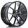 JR Wheels JR30 19x8,5 ET35-42 5H BLANK Black Brushed w/ Tinted Face für i30N
