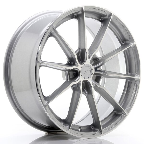 JR Wheels JR37 19x8,5 ET20-45 5H BLANK Silver Machined Face für i30N