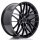 JR Wheels JR38 19x8 ET20-40 5H BLANK Black Machined w/ Tinted Face für i30N