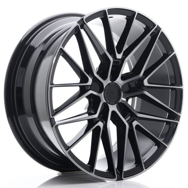 JR Wheels JR38 19x8,5 ET45 5x114,3 Black Brushed w/ Tinted Face für i30N