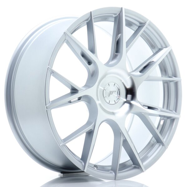 JR Wheels JR42 19x8,5 ET25-45 5H BLANK Silver Machined Face für i30N