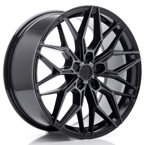 JR Wheels JR46 19x8 ET20-40 5H BLANK Black Machined w/ Tinted Face für i30N