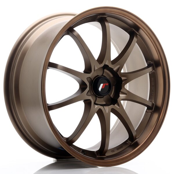 JR Wheels JR5 19x8.5 ET43 5H BLANK Dark Anodized Bronze für i30N
