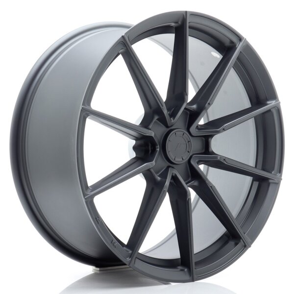 JR Wheels SL02 19x8 ET20-40 5H BLANK Matt Gun Metal für i30N