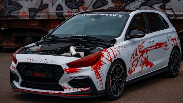 Hyundai I30N Intake / Ansaugung mit ABE VFL Rot Nein 6mm