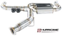 Hurricane 3,5" Abgasanlage für Hyundai i30 N Hatchback, Performance 250-275PS V1 ohne OPF