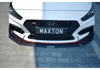 Hybrid Racing Cup Spoilerlippe Front Ansatz für HYUNDAI I30 Mk3 N