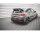 Mittlerer Cup Diffusor Heck Ansatz für Hyundai I30 N Hatchback Mk3 Facelift schwarz Hochglanz