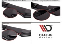 Heck Ansatz Diffusor für Hyundai I30 N Mk3 Hatchback schwarz Hochglanz
