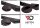 Heck Ansatz Diffusor für Hyundai I30 N Mk3 Hatchback schwarz Hochglanz