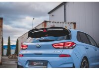 Heck Spoiler Aufsatz Abrisskante V.2 für Hyundai I30 N Mk3 Hatchback schwarz Hochglanz